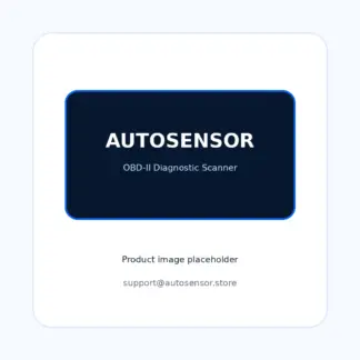AUTOSENSOR OBD-II diagnostic scanner placeholder